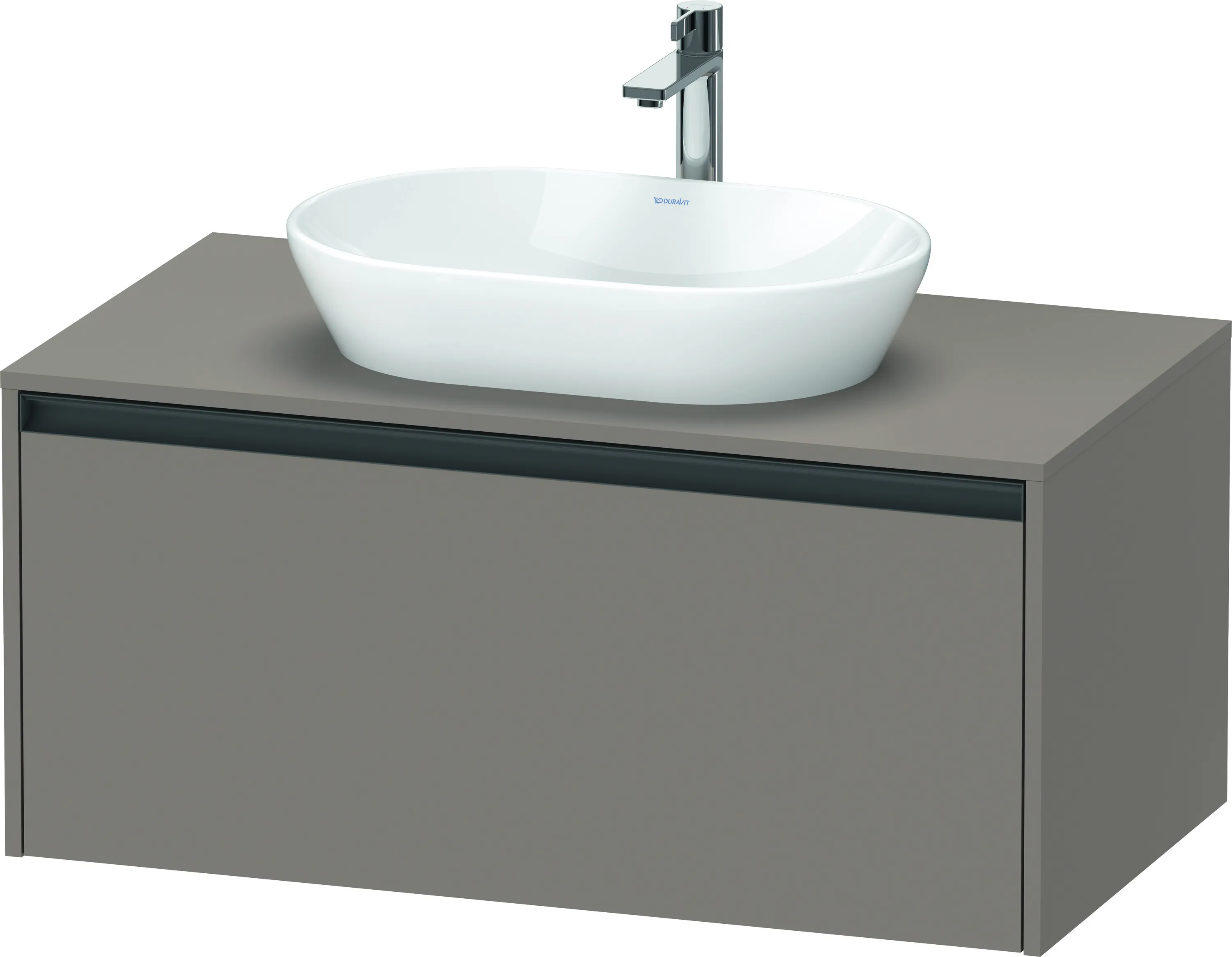 Duravit Waschtischunterschrank wandhängend „Ketho.2“ 100 × 45,9 × 55 cm Basalt Matt Duravit Waschtischunterschrank wandhängend „Ketho.2“ 100 × 45,9 × 55 cm Basalt Matt