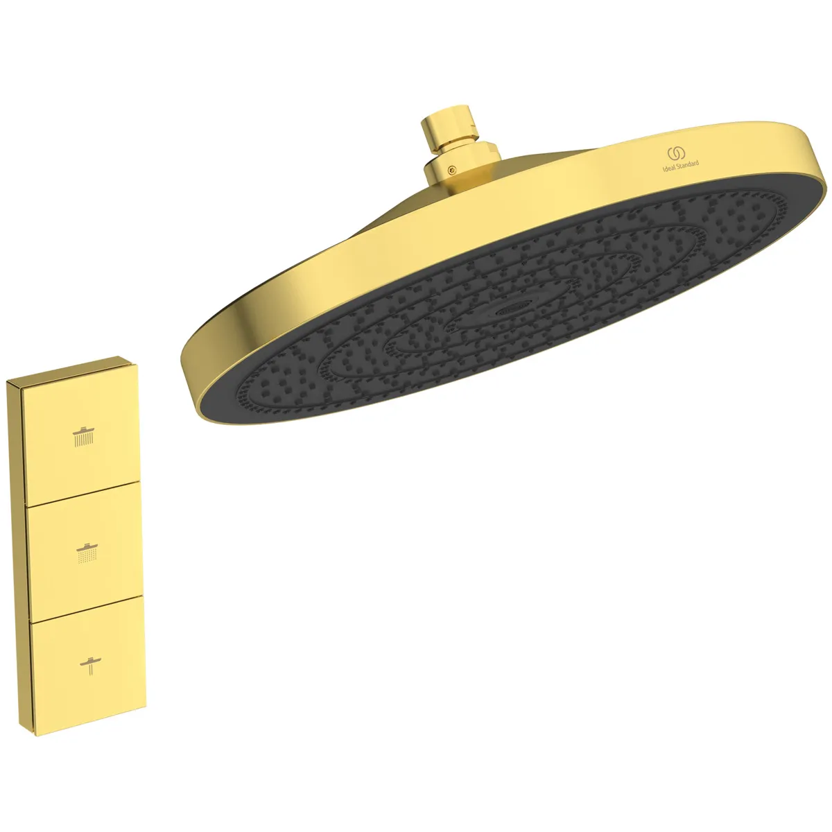 Armaturen-Paket, Brausethermostat Unterputz Bausatz 2 für Fertigmontage, Unterputz-Bausatz 1 Easy-Box, Regenbrause, Wandanschluss, Handbrause, Wandanschlussbogen Unterputz, Brauseschlauch Brushed Gold Armaturen-Paket, Brausethermostat Unterputz Bausatz 2 für Fertigmontage, Unterputz-Bausatz 1 Easy-Box, Regenbrause, Wandanschluss, Handbrause, Wandanschlussbogen Unterputz, Brauseschlauch Brushed Gold
