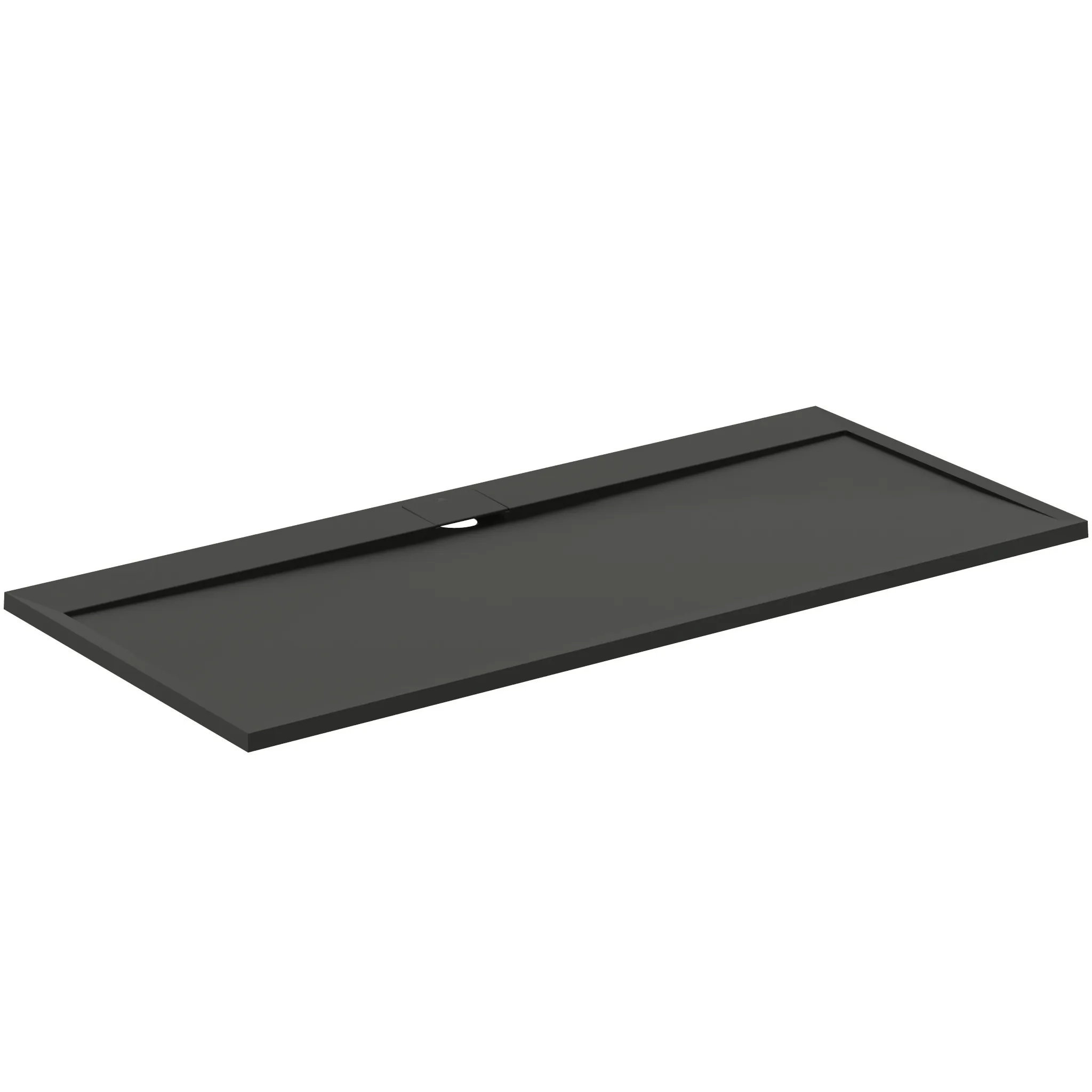 Ideal Standard Ultra Flat S i.life Rechteck-Brausewanne in Schiefer, 2000x900x30 mm, rutschfest, Ideal Solid Mineralguss