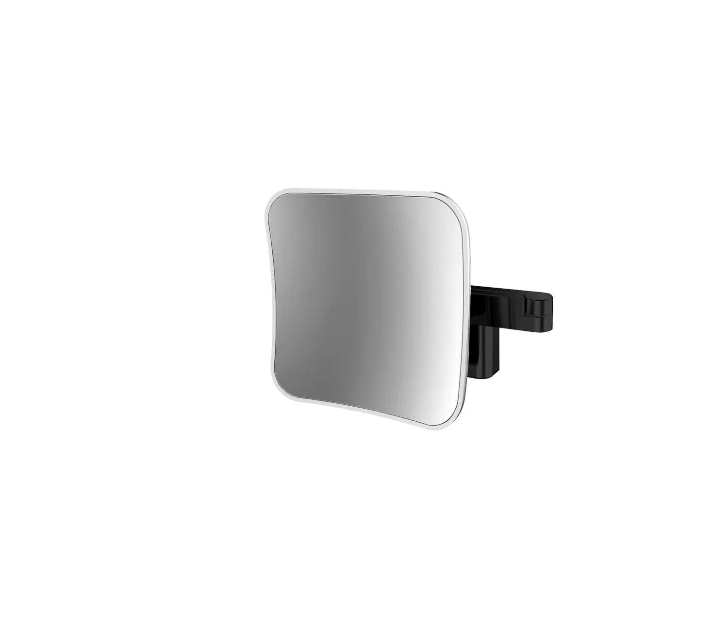 emco LED-Kosmetikspiegel „evo“ Quadrat in schwarz emco LED-Kosmetikspiegel „evo“ Quadrat in schwarz