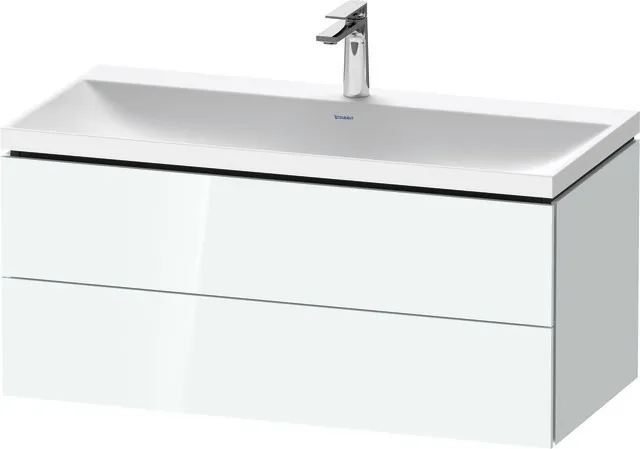 Duravit Möbelset c-shaped Set wandhängend wandhängend „L-Cube“ 100 × 48 × 48 cm Weiß Hochglanz Duravit Möbelset c-shaped Set wandhängend wandhängend „L-Cube“ 100 × 48 × 48 cm Weiß Hochglanz