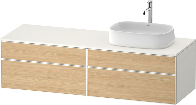 Duravit Waschtischunterschrank wandhängend „Zencha“ 160 × 44,2 × 55 cm