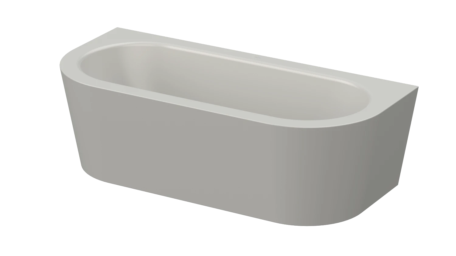 Bette rechteck Badewanne „BetteStarlet I Silhouette“ 185 × 85 cm in Silver