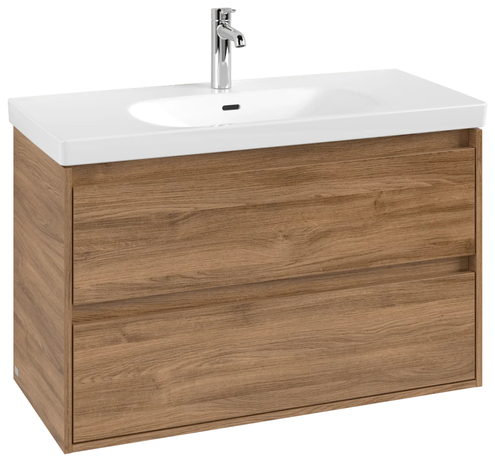 Villeroy & Boch Waschbeckenunterschrank Skyla C79900, 972x596x439 mm, Kansas Oak
