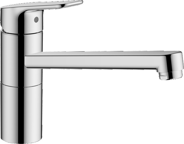 Hansa Einhand-Küchenarmatur „Basic“ Ausladung 223 mm in chrom Hansa Einhand-Küchenarmatur „Basic“ Ausladung 223 mm in chrom