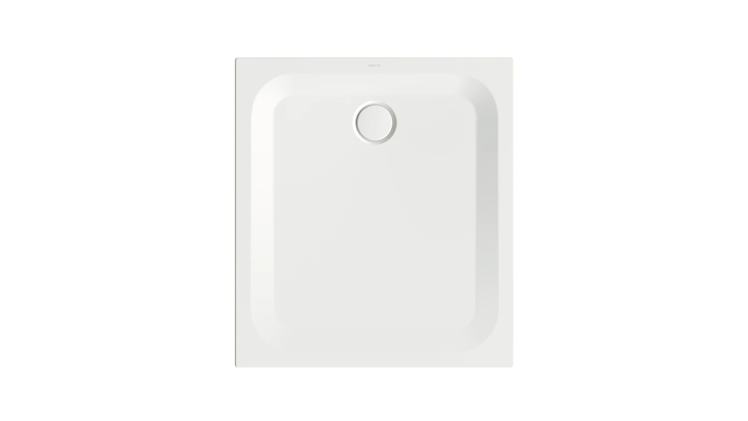 Bette rechteck Duschwanne „BetteUltra“ 1000 × 900 mm ohne Oberflächenbeschichtung, ohne Oberflächenveredelung, ohne Wannenträger, in Snow
