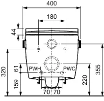 TECE Dusch-WC „neo“, Befestigung verdeckt, ohne Spülrand TECE Dusch-WC „neo“, Befestigung verdeckt, ohne Spülrand