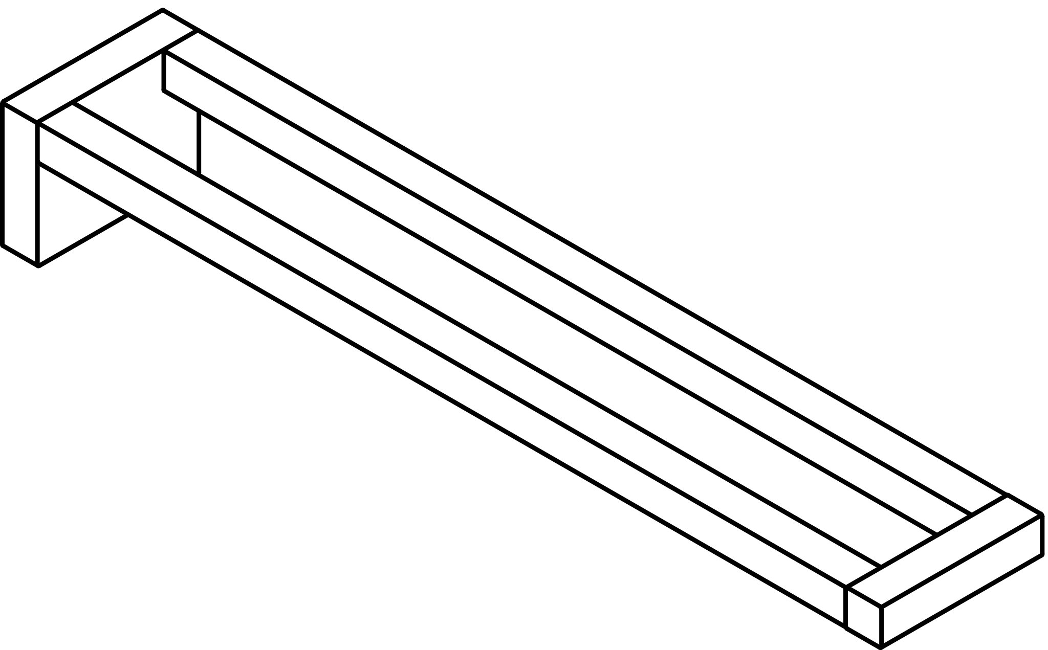 HEWI Handtuchhalter „System 100“ 9 cm