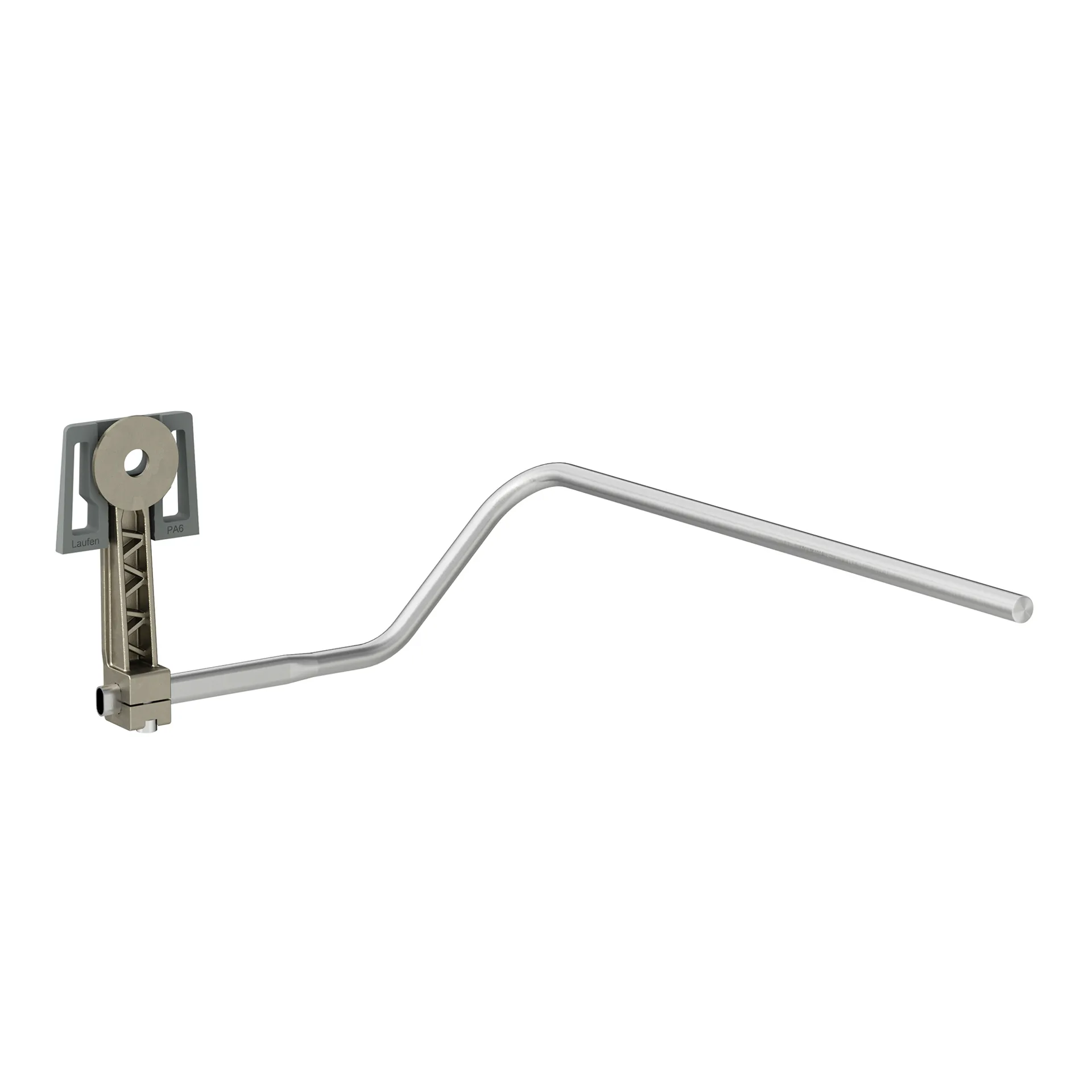 Laufen LANI Handtuchhalter lateral rechts, Edelstahl gebürstet Laufen LANI Handtuchhalter lateral rechts, Edelstahl gebürstet