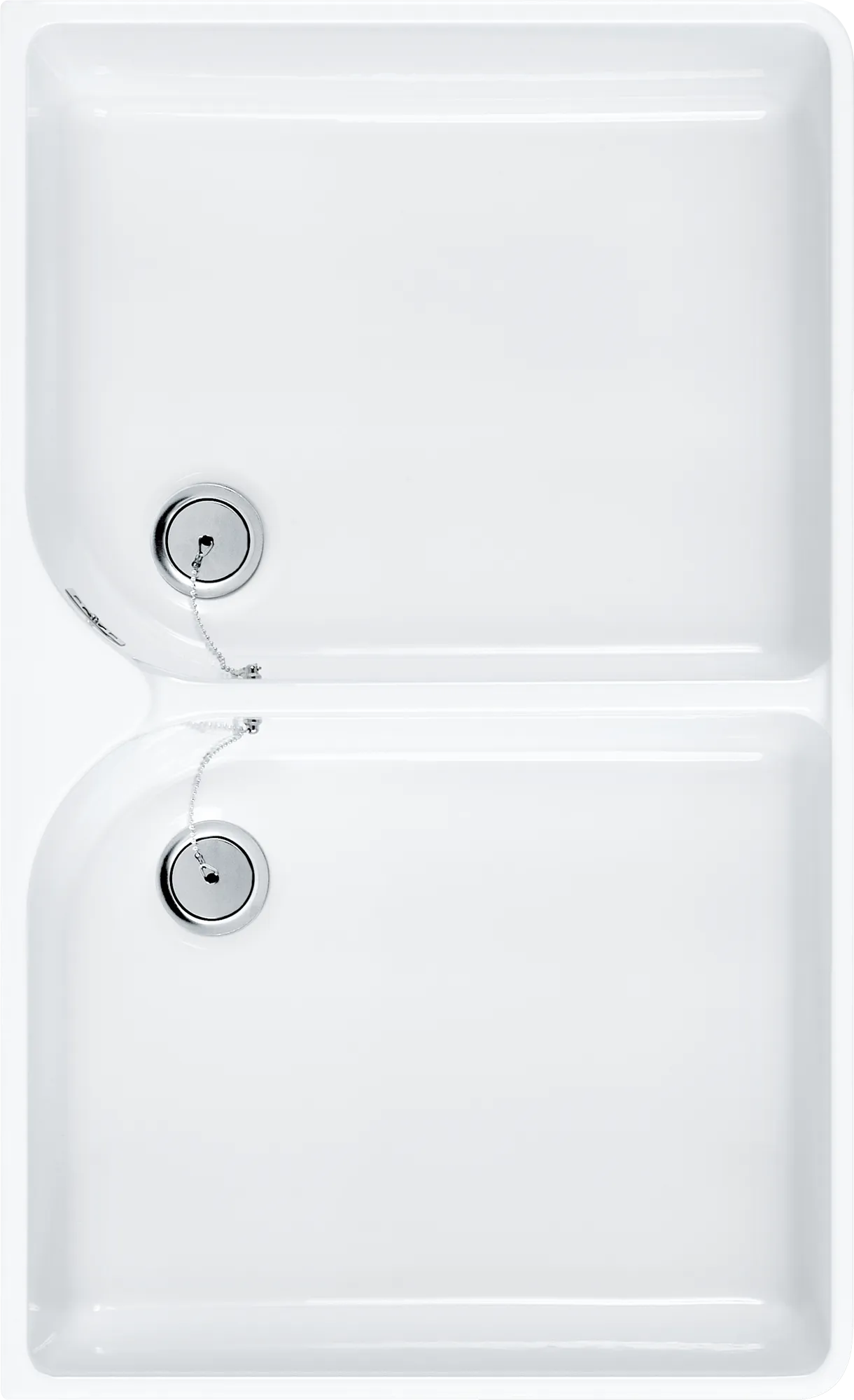 Villeroy & Boch Eck-Handwaschbecken „O.novo“ Compact 415 × 415 × 195 mm, mit Hahnlochbohrung, Hahnlochposition mittig