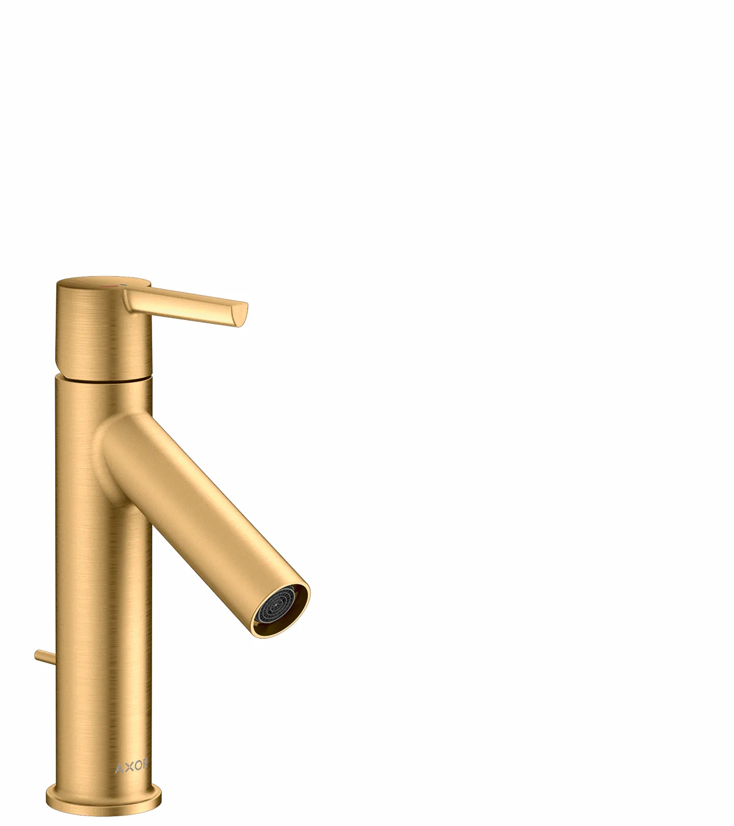 Hansgrohe AXOR Starck Einhebel-Waschtischmischer 100 CoolStart, Brushed Brass