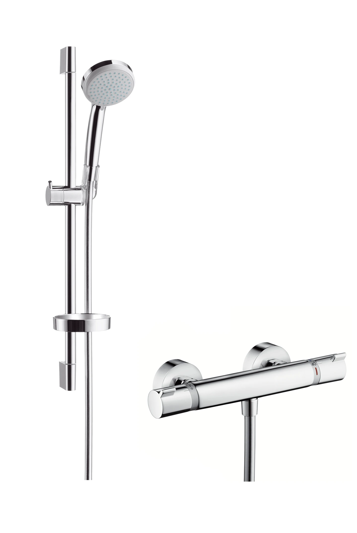 Brausenkombi Croma 100 Vario EcoSmart /Ecostat Comfort und Unica'C 650mm Brausenkombi Croma 100 Vario EcoSmart /Ecostat Comfort und Unica'C 650mm