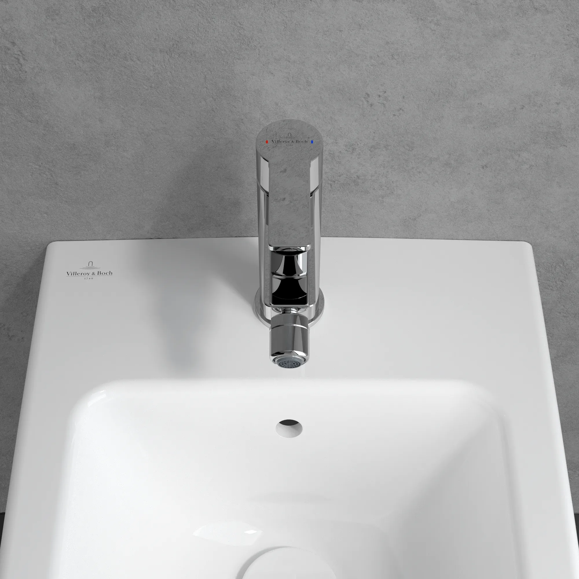 Einhebel-Bidetarmatur Architectura T103001000, 42 x 164 x 156 mm, Chrom Einhebel-Bidetarmatur Architectura T103001000, 42 x 164 x 156 mm, Chrom