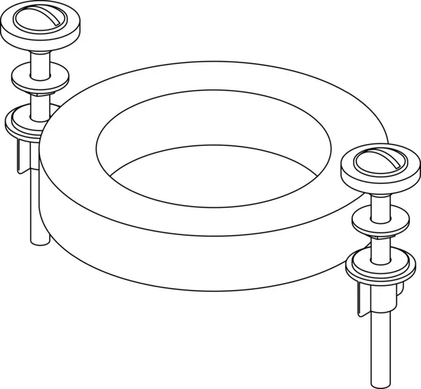 Ideal Standard Tankbefestigung San Remo - Serienübergreifend, für Spülkasten, Gewicht: 0,020 kg Ideal Standard Tankbefestigung San Remo - Serienübergreifend, für Spülkasten, Gewicht: 0,020 kg