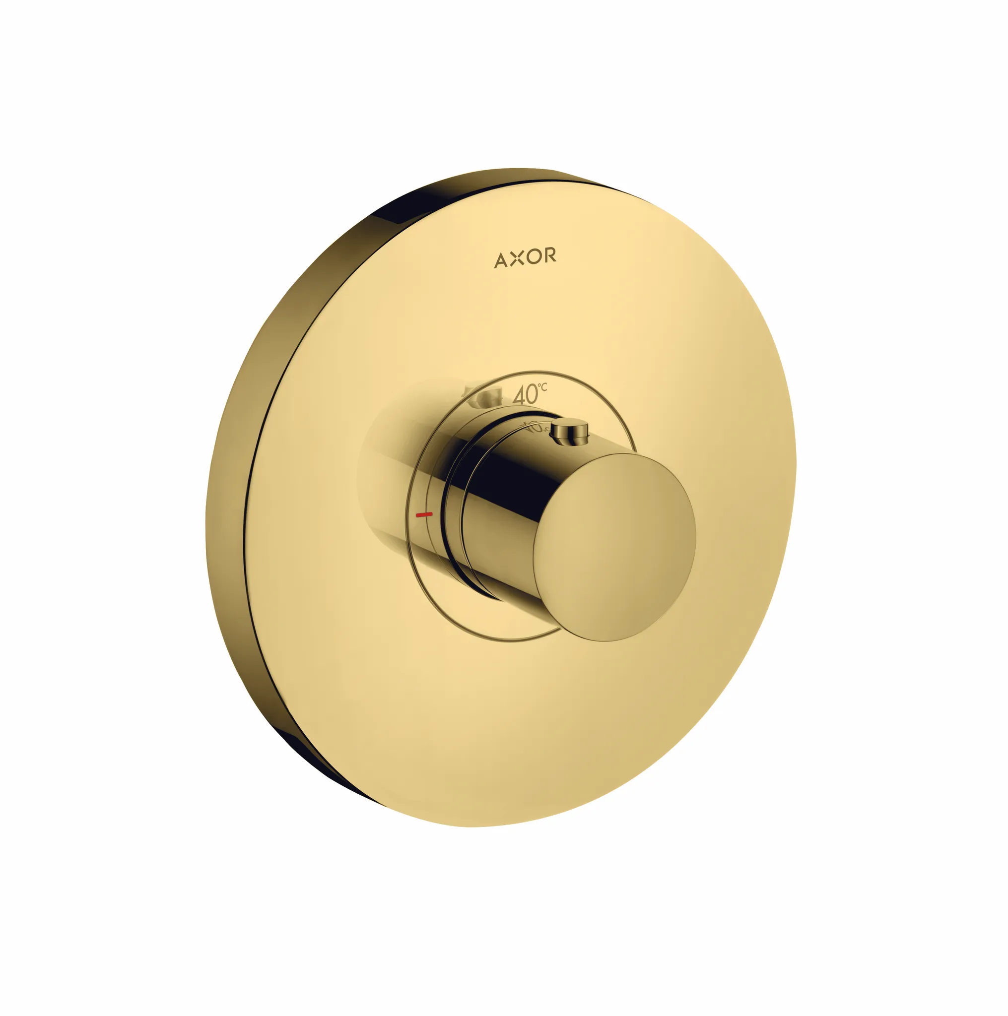Hansgrohe AXOR ShowerSelect Thermostat HighFlow Unterputz rund, Polished Gold Optic