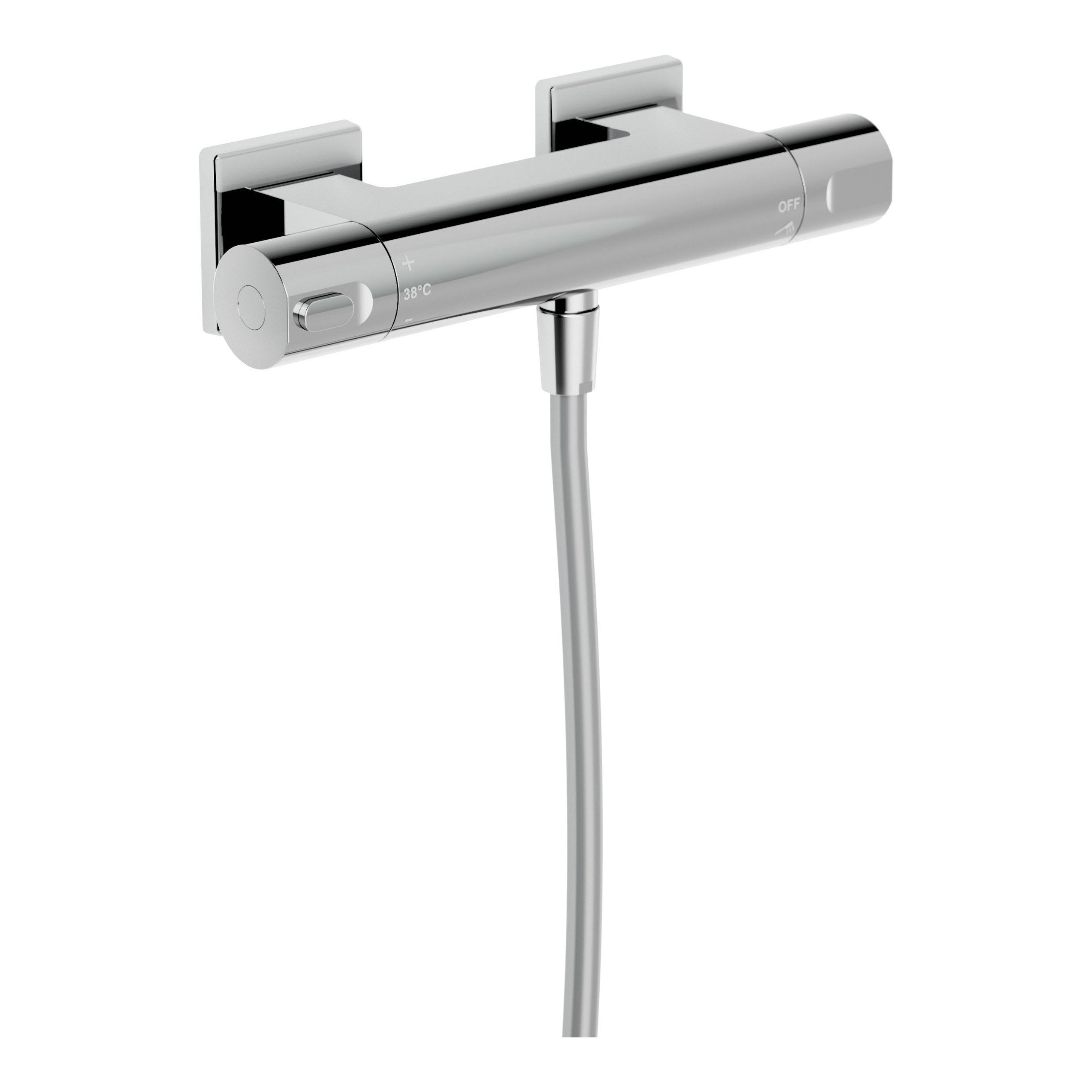 HSK Duschthermostat „Softcube 2.0“ in chrom HSK Duschthermostat „Softcube 2.0“ in chrom