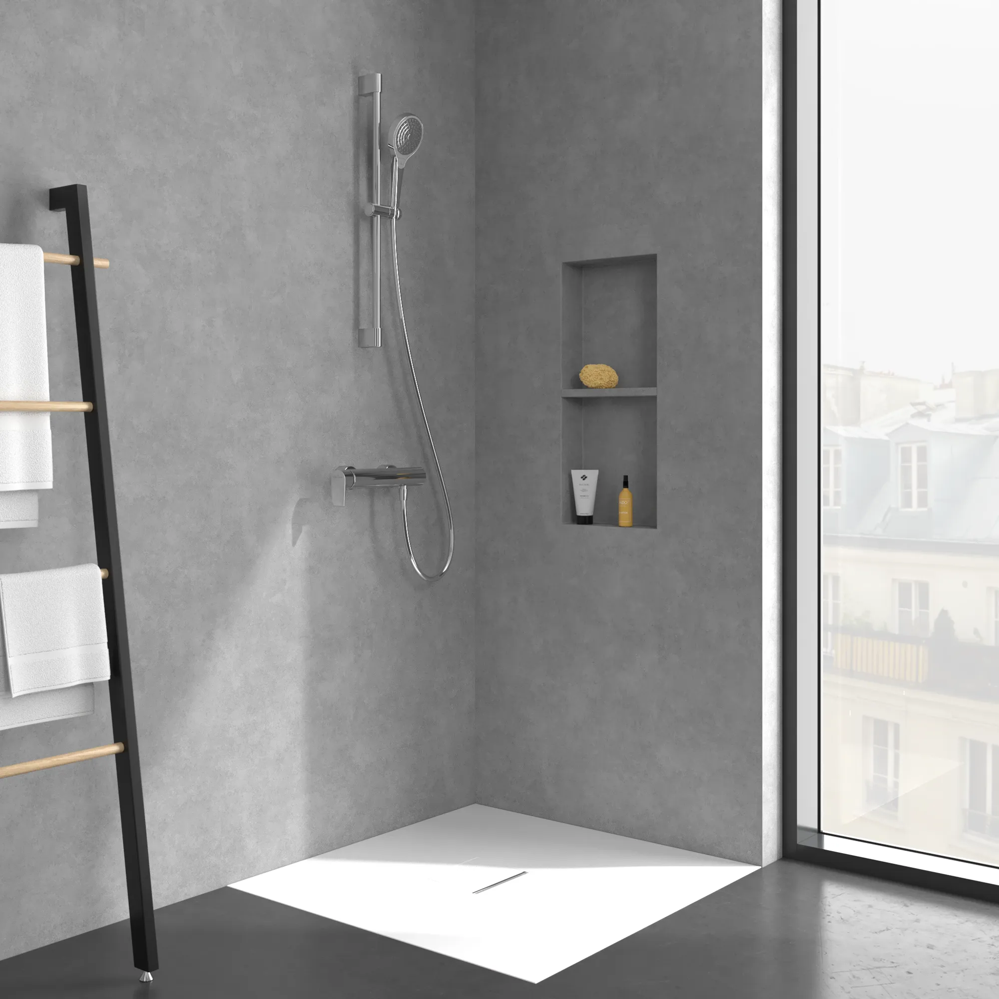 Duscharmatur „Liberty“ 10,5 cm in Chrom Duscharmatur „Liberty“ 10,5 cm in Chrom