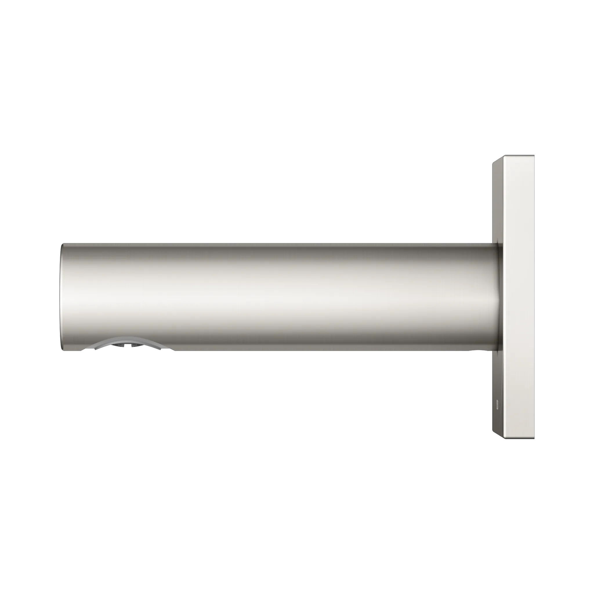 IXMO 59545050002 Wanneneinlauf DN15 eckig Ausladung 130 mm Nickel gebürstet