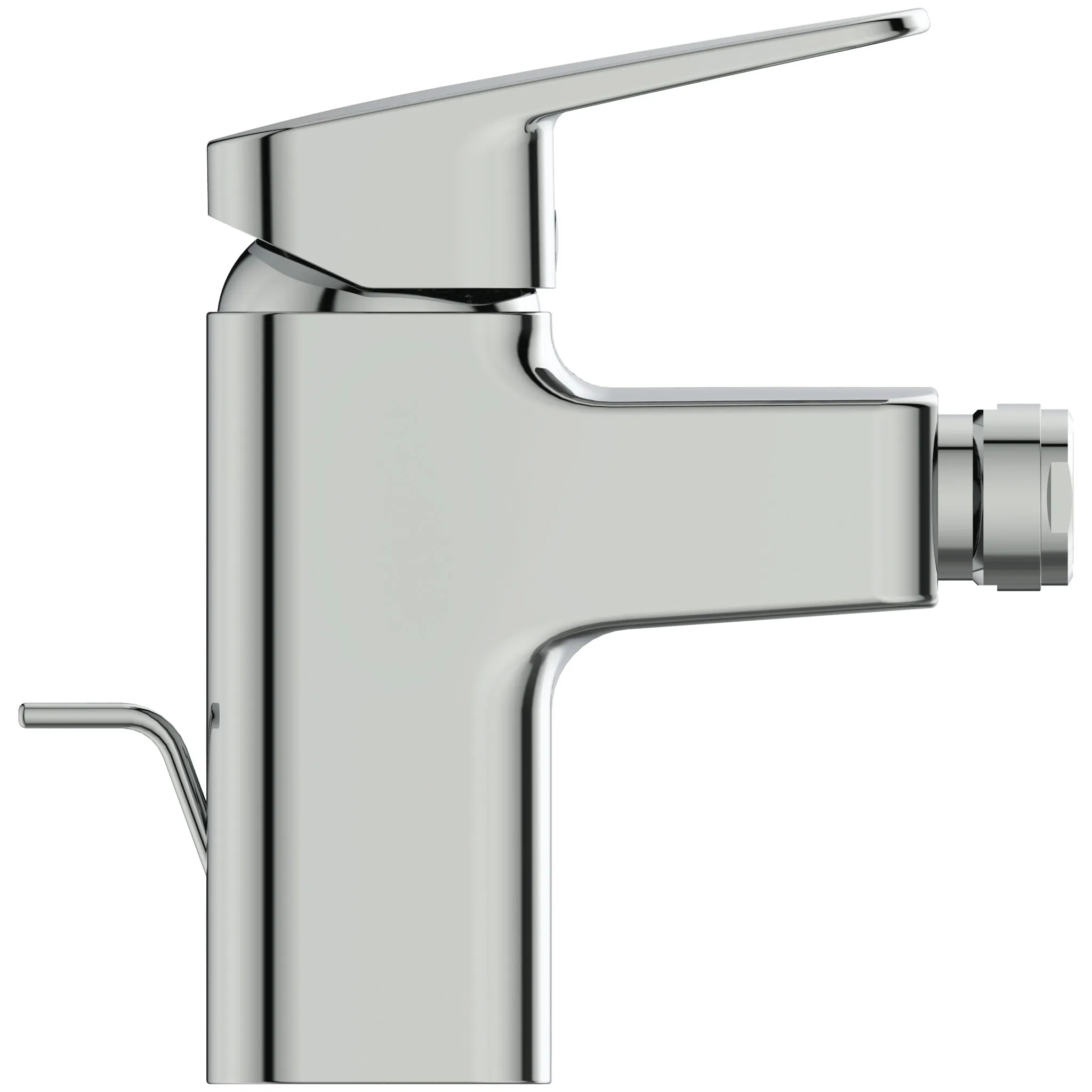 Bidetarmatur Ceraplan mit Ablaufgarnitur Ausladung 94mm Chrom Bidetarmatur Ceraplan mit Ablaufgarnitur Ausladung 94mm Chrom