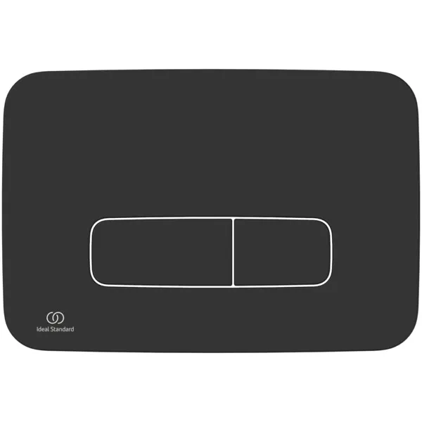 Betätigungsplatte M3 Oleas, mechanische Auslösung, Schwarz Betätigungsplatte M3 Oleas, mechanische Auslösung, Schwarz