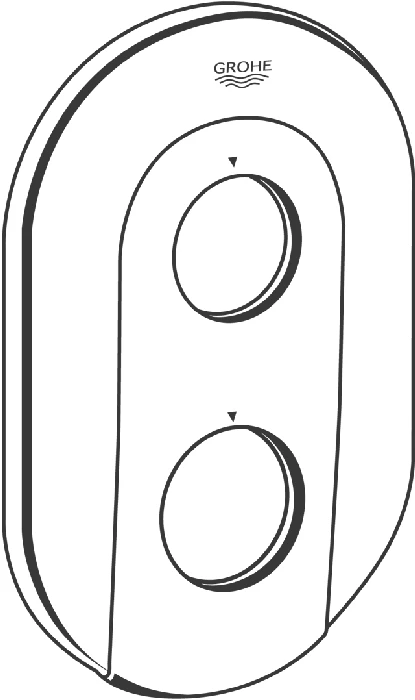 Rosette 47526, chrom