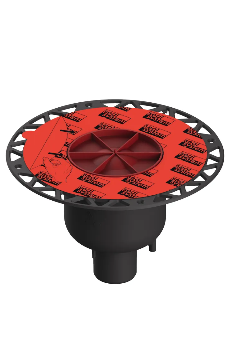 drainpoint S Ablauf DN 50 senkrecht mit Seal System Universalflansch drainpoint S Ablauf DN 50 senkrecht mit Seal System Universalflansch