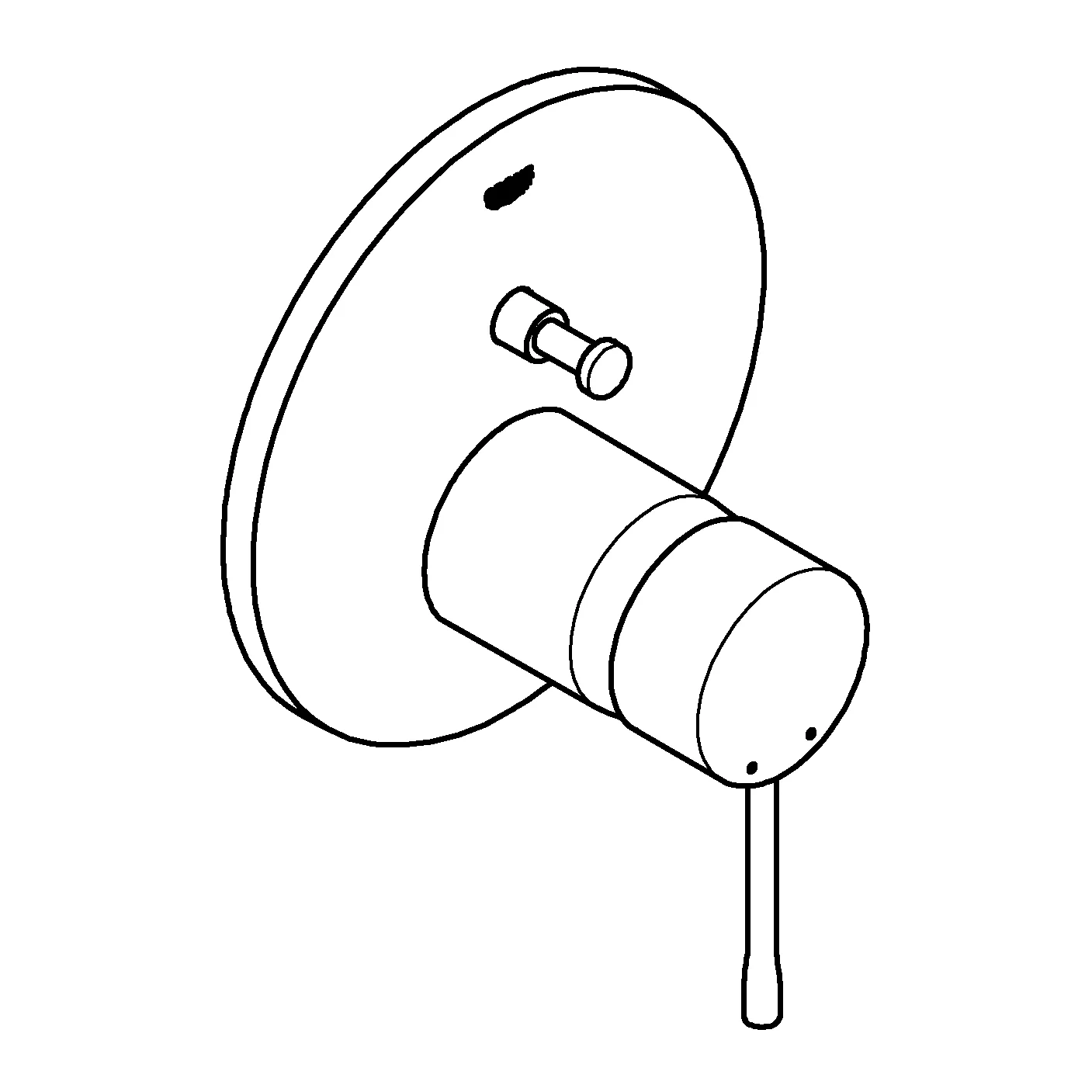 Grohe Essence Einhand-Wannenbatterie Fertigmontageset für Grohe Rapido SmartBox, supersteel Grohe Essence Einhand-Wannenbatterie Fertigmontageset für Grohe Rapido SmartBox, supersteel