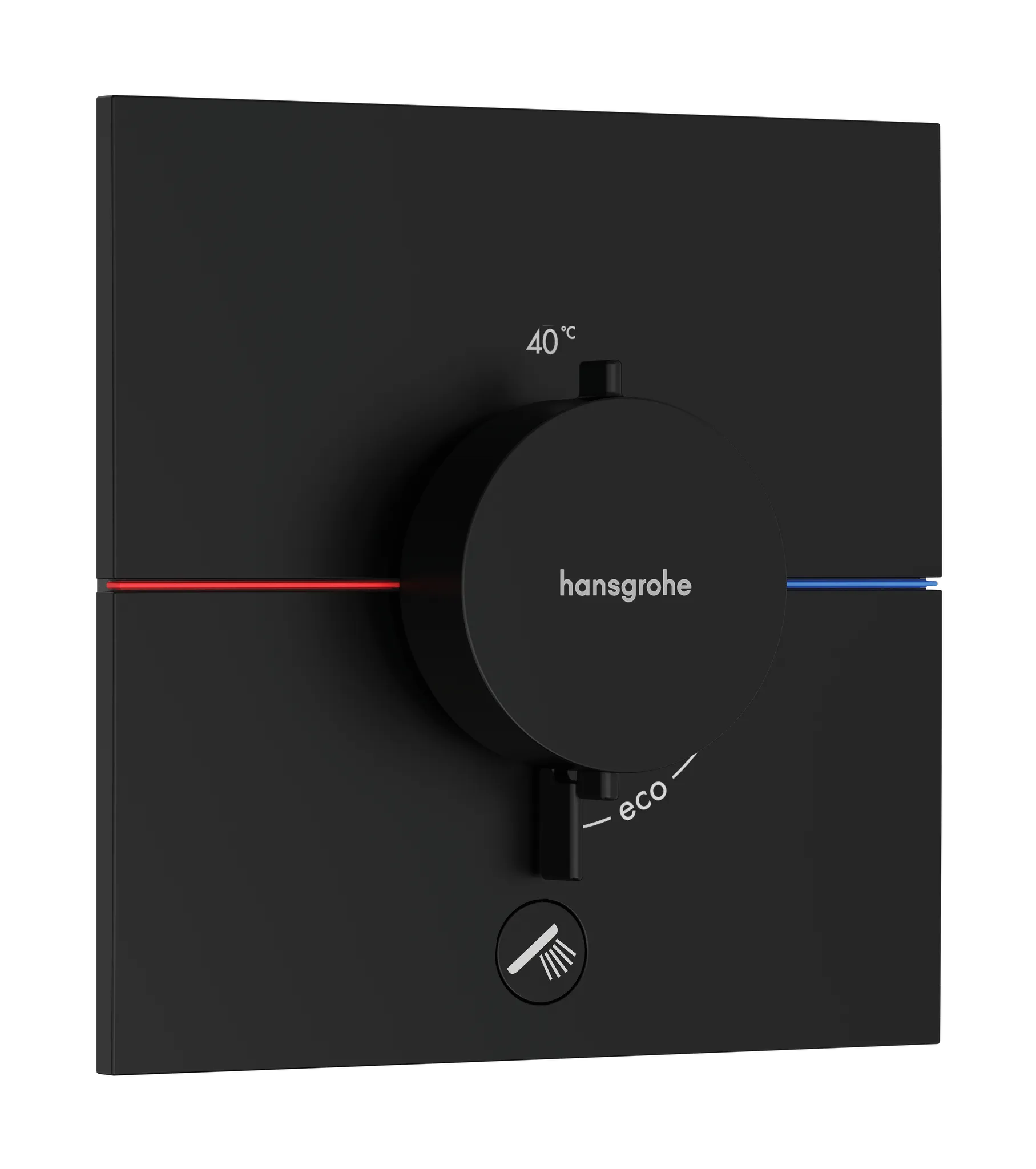 ShowerSelect Comfort E Thermostat Unterputz für 1 Verbraucher und einen zusätzlichen Abgang Chrom ShowerSelect Comfort E Thermostat Unterputz für 1 Verbraucher und einen zusätzlichen Abgang Chrom