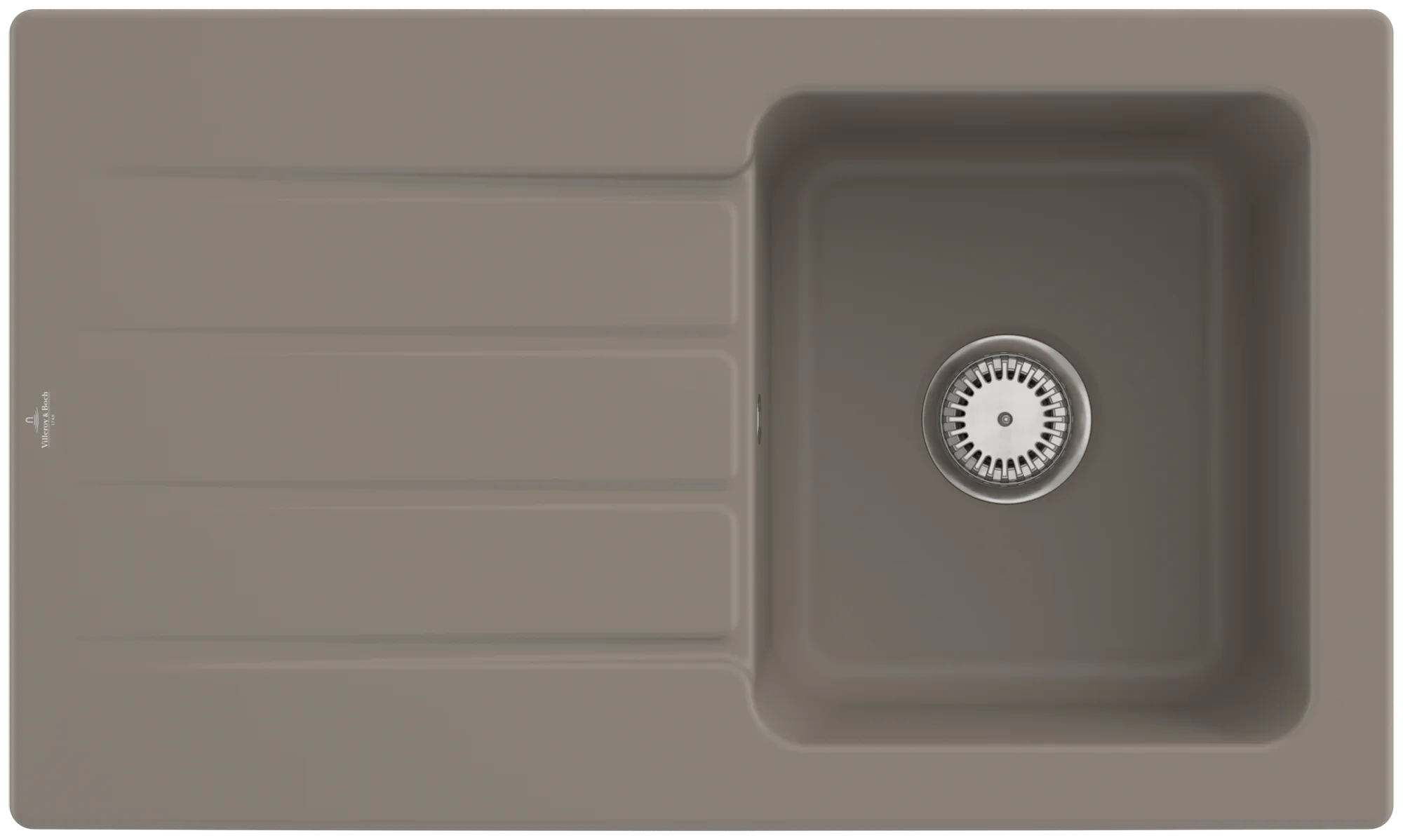 Villeroy & Boch Architectura 50 Einbauspüle, 860x510mm, inklusive Ablaufgarnitur mit Handbetätigung Villeroy & Boch Architectura 50 Einbauspüle, 860x510mm, inklusive Ablaufgarnitur mit Handbetätigung