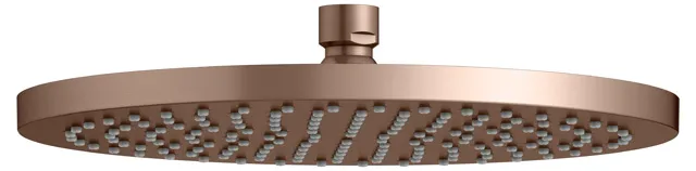 KEUCO Kopfbrause aus Kunststoff 250 mm Rotgold gebürstet KEUCO Kopfbrause aus Kunststoff 250 mm Rotgold gebürstet