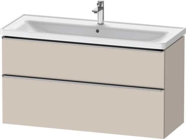 Duravit Waschtischunterschrank wandhängend „D-Neo“ 118,4 × 62,5 × 45,2 cm