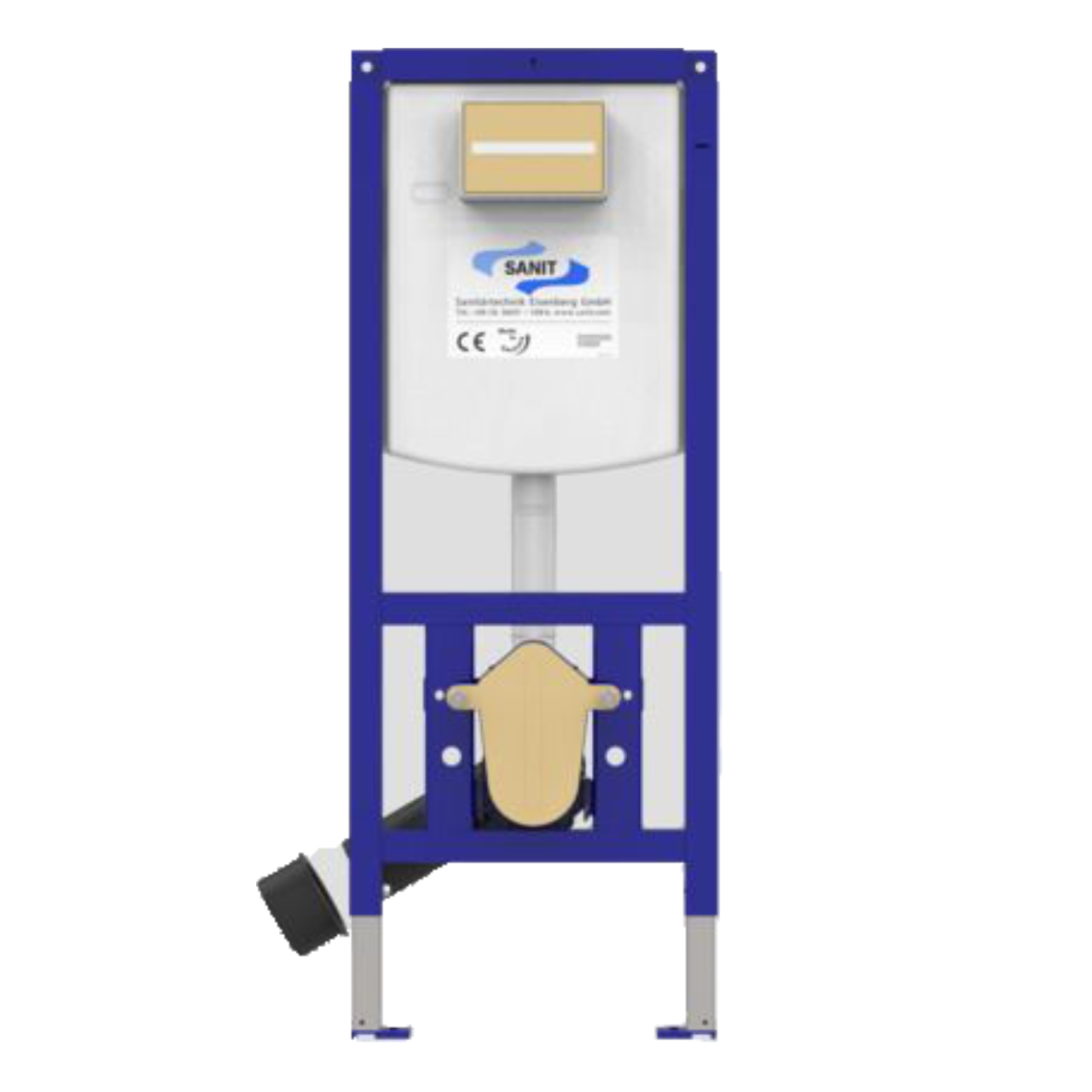 Sanit Vorwand-/Einbauelement für Toilette „Ineo Plus 450“ 112 × 45 × 13 cm Sanit Vorwand-/Einbauelement für Toilette „Ineo Plus 450“ 112 × 45 × 13 cm
