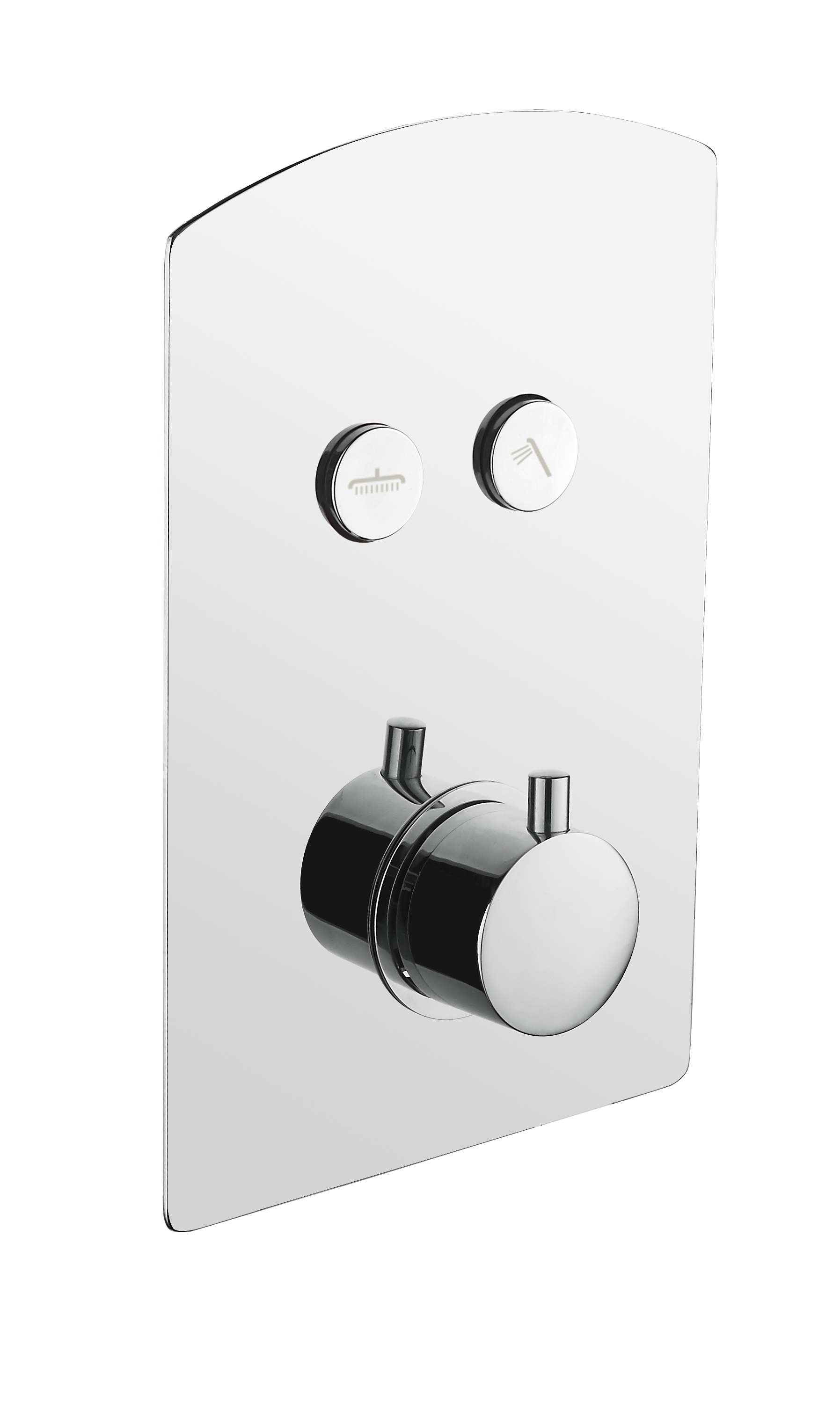 Fertigmontageset Thermostat-Batterie AqvaTherm zu Art. 094564250 - Thermoelement - 2 Druckknopf-Ventile - 38°-Sicherheitstaste - Abdeckrosette - chrom Fertigmontageset Thermostat-Batterie AqvaTherm zu Art. 094564250 - Thermoelement - 2 Druckknopf-Ventile - 38°-Sicherheitstaste - Abdeckrosette - chrom