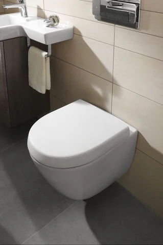 Villeroy & Boch WC-Sitz Compact Subway 2.0 9M69S1 Oval Weiß Alpin