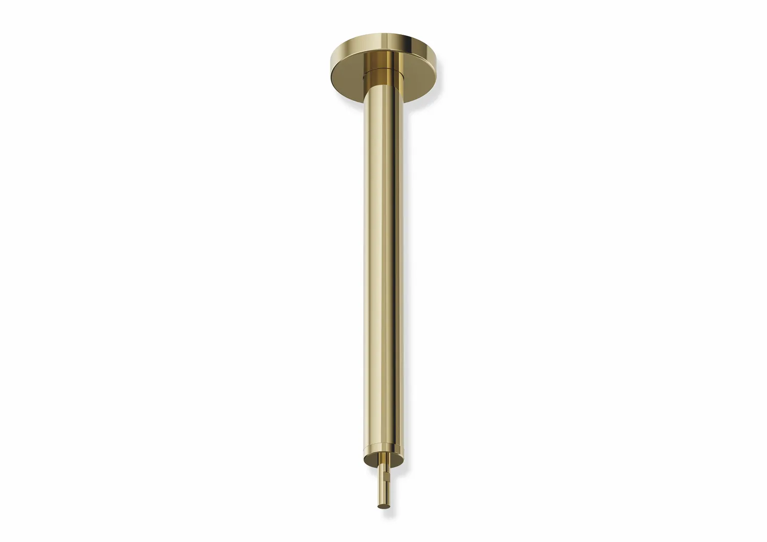 Deckenabhängung des Systems 900, Edelstahl, PVD, Länge 300 mm, bis auf 200 mm kürzbar, D: 25 mm, in Farbe CK (Messing glänzend) Deckenabhängung des Systems 900, Edelstahl, PVD, Länge 300 mm, bis auf 200 mm kürzbar, D: 25 mm, in Farbe CK (Messing glänzend)