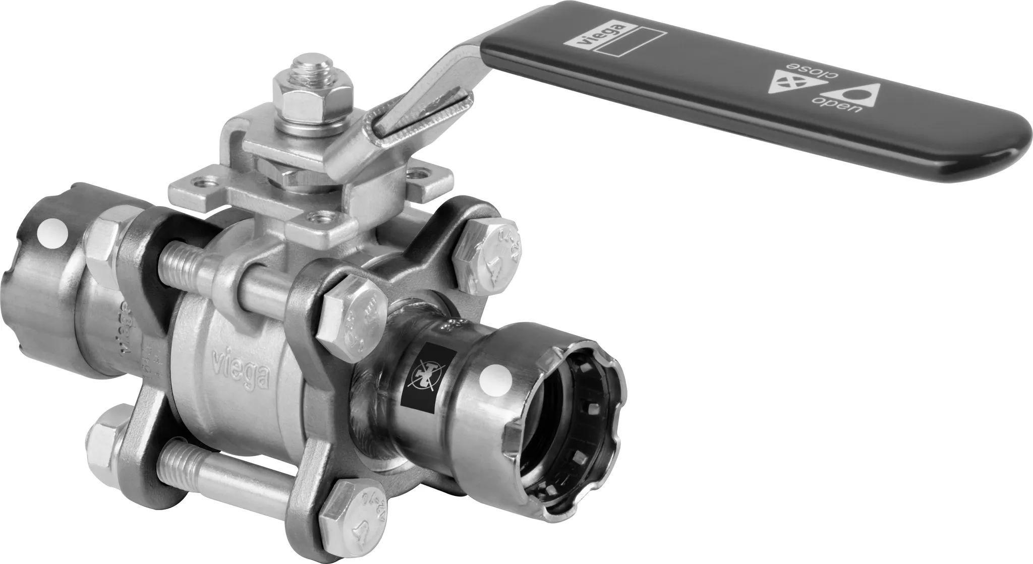 „Profipress“ Kugelhahn unlegiert, Zink-Nickel-Beschichtung DN 15 | 1/2″ „Profipress“ Kugelhahn unlegiert, Zink-Nickel-Beschichtung DN 15 | 1/2″