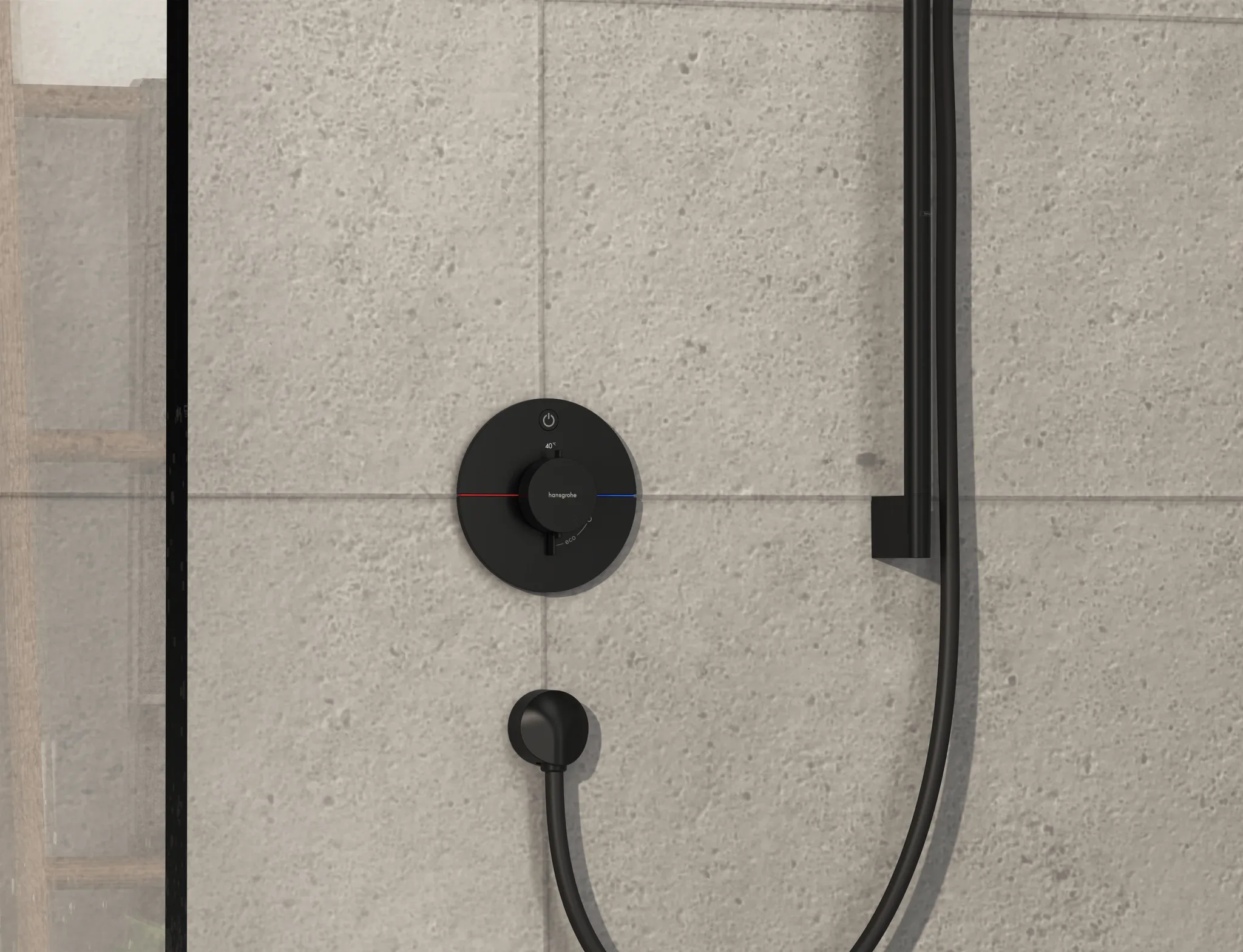 ShowerSelect Comfort S Thermostat Unterputz für 1 Verbraucher Chrom ShowerSelect Comfort S Thermostat Unterputz für 1 Verbraucher Chrom