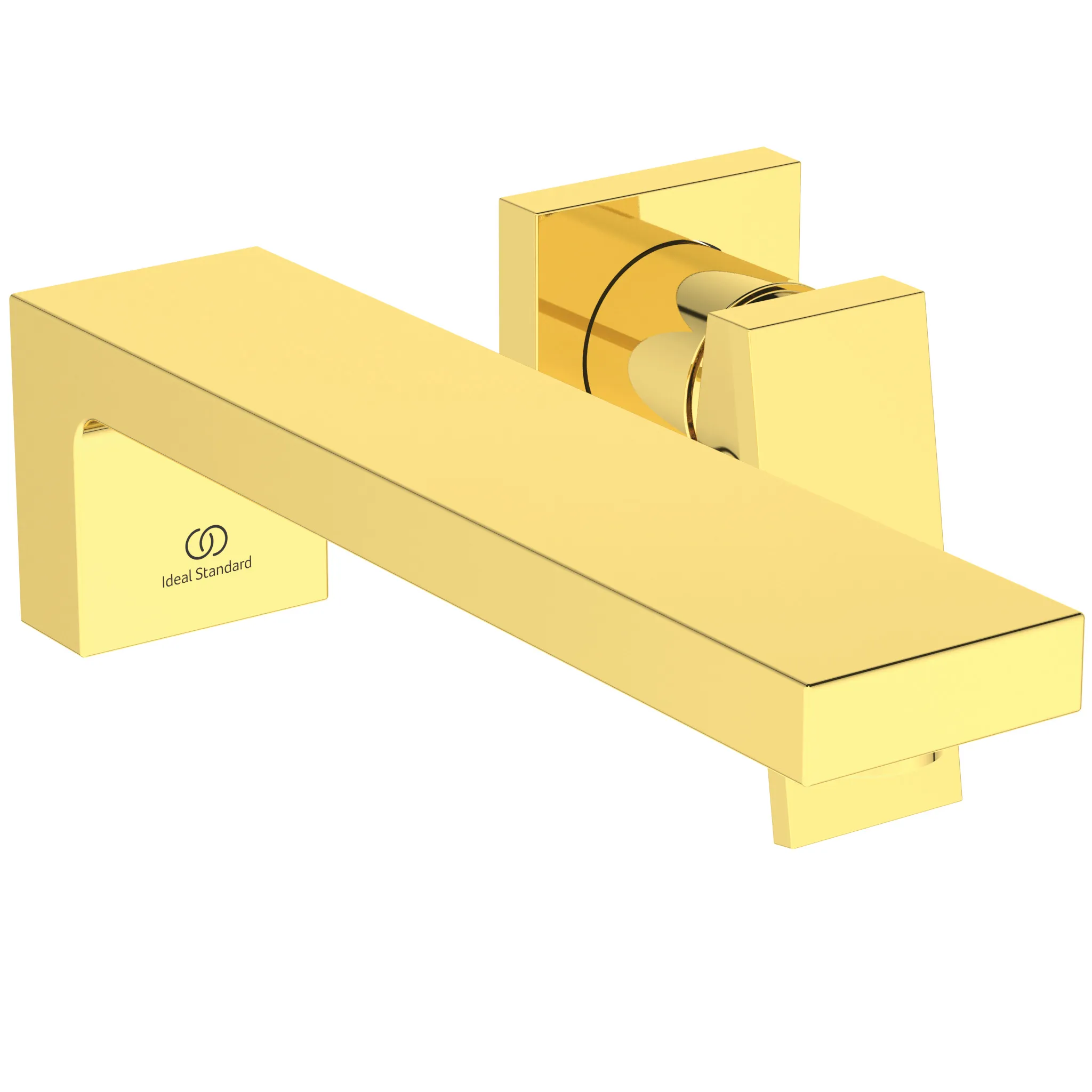 Ideal Standard Wand-Waschischarmatur Extra Ausladung 210mm Brushed Gold