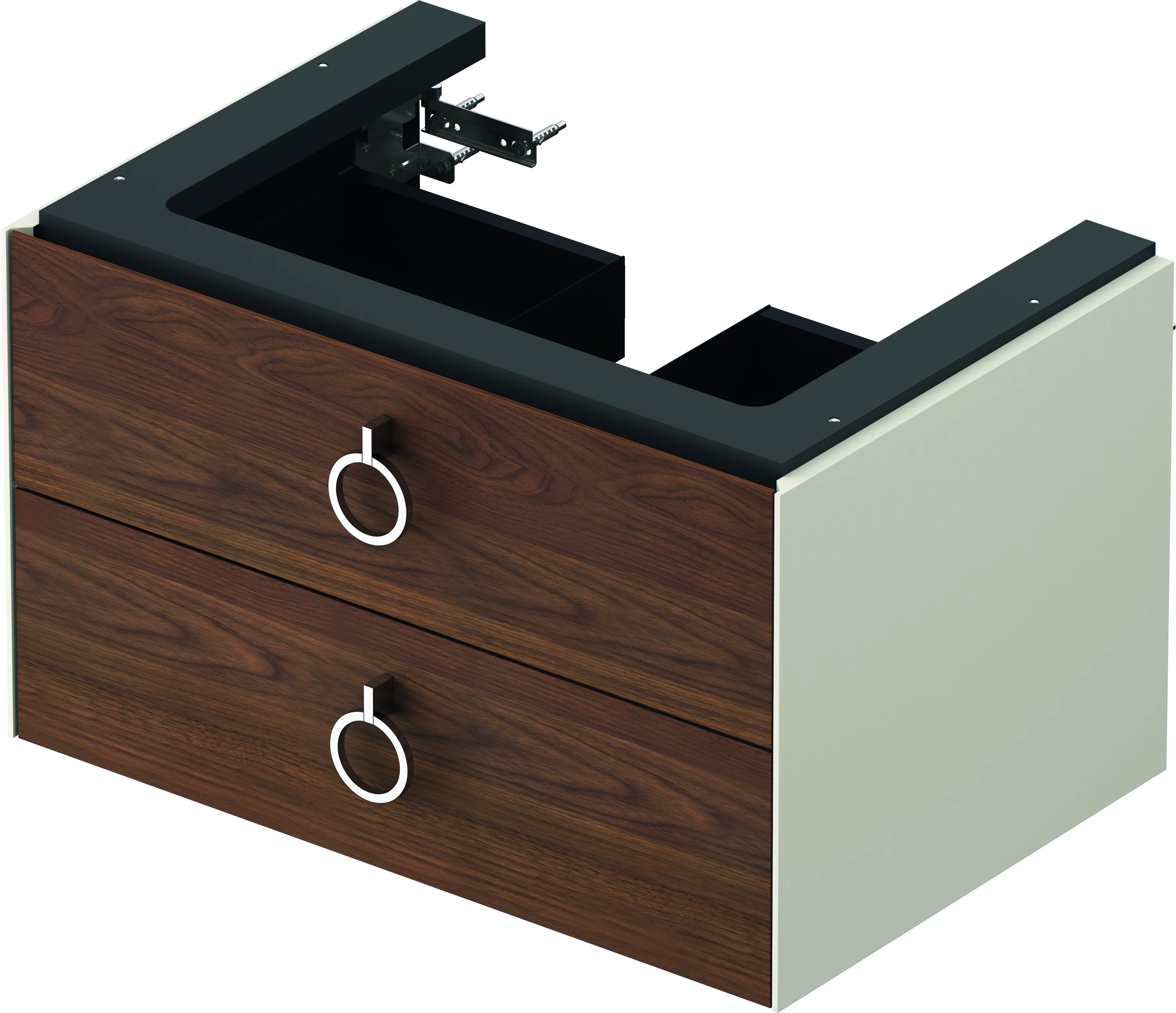 Duravit Waschtischunterschrank wandhängend „White Tulip“ 68,4 × 41 × 45,8 cm Duravit Waschtischunterschrank wandhängend „White Tulip“ 68,4 × 41 × 45,8 cm