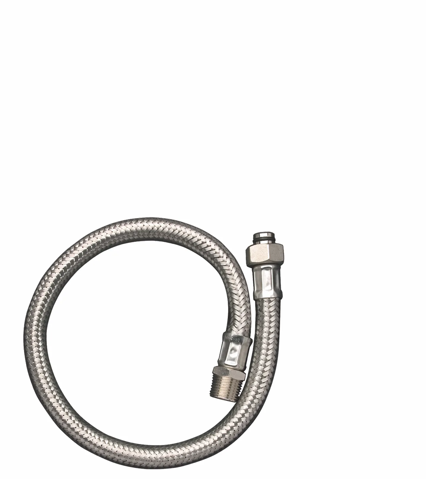 Hansgrohe Anschlussschlauch für 2-Loch Wannenrandarmatur mit Thermostat, chrom