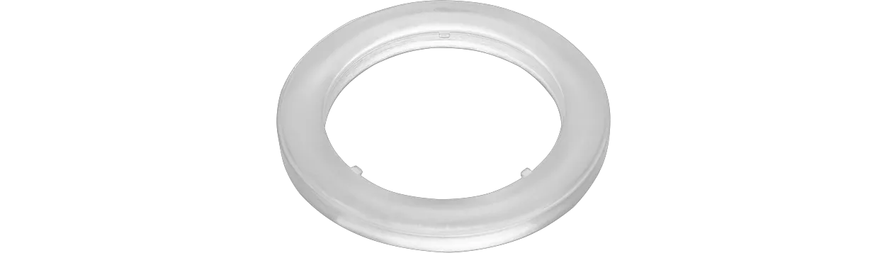 Dichtung 1 1/4″ Silikon transparent zu Design-Schaftventilen