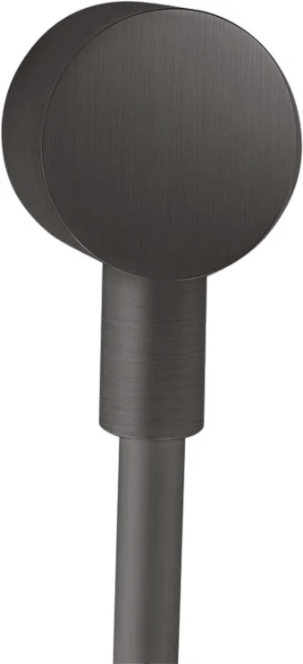 Hansgrohe AXOR Starck Schlauchanschluss rund Brushed Black Chrome DN15 BBC G 1/2