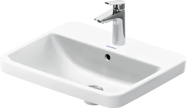 Einbauwaschtisch „No.1“, mit Überlauf, Hahnlochposition mittig Einbauwaschtisch „No.1“, mit Überlauf, Hahnlochposition mittig