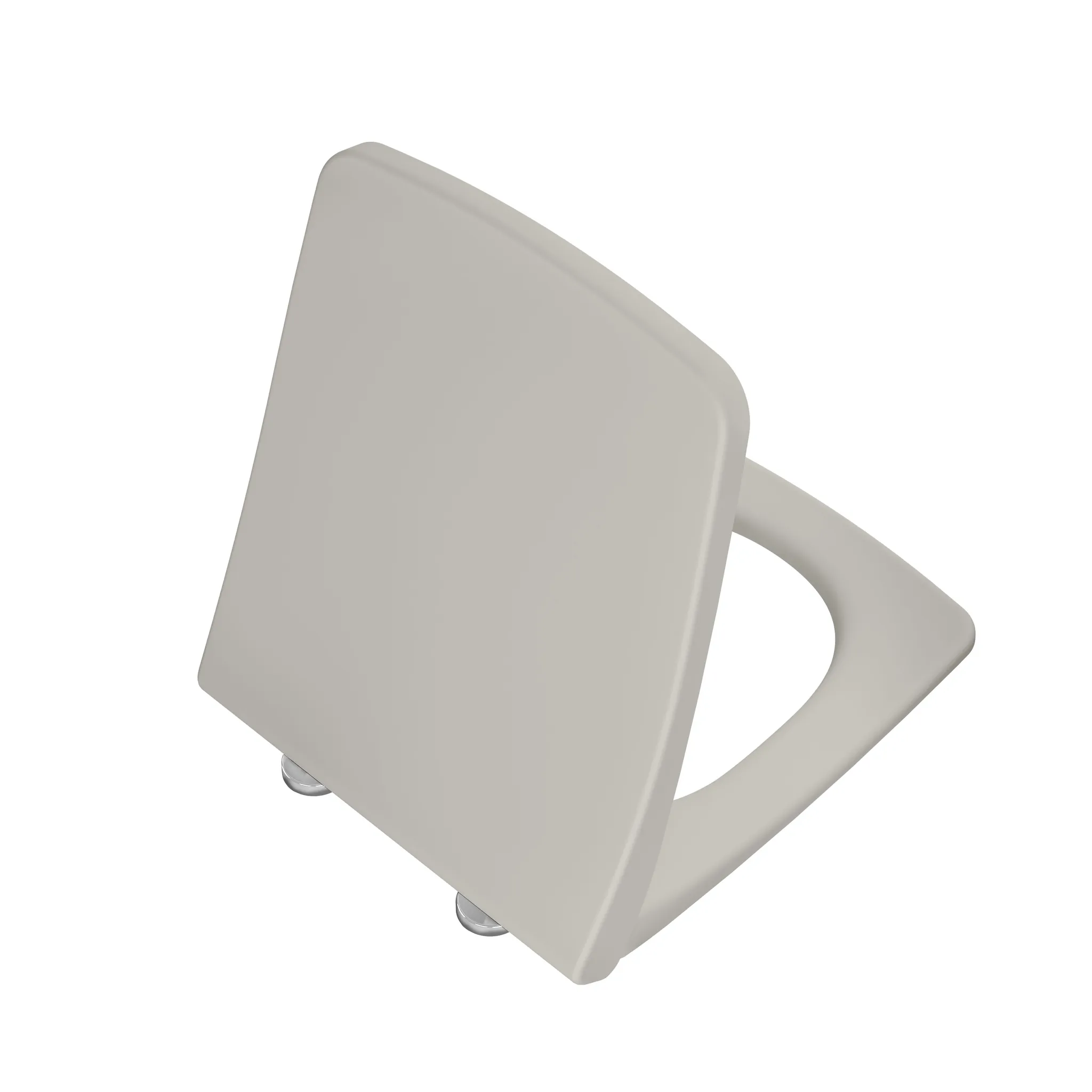 VitrA Metropole WC-Sitz Slim Wrap mit Absenkautomatik, Duroplast Taupe Matt