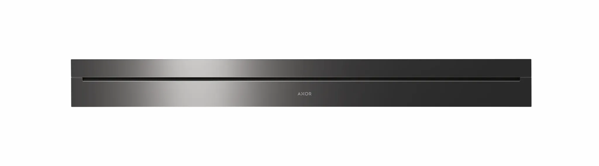 Hansgrohe AXOR Drain Fertigset Duschrinne 800 mm Polished Black Chrome wandangebunden