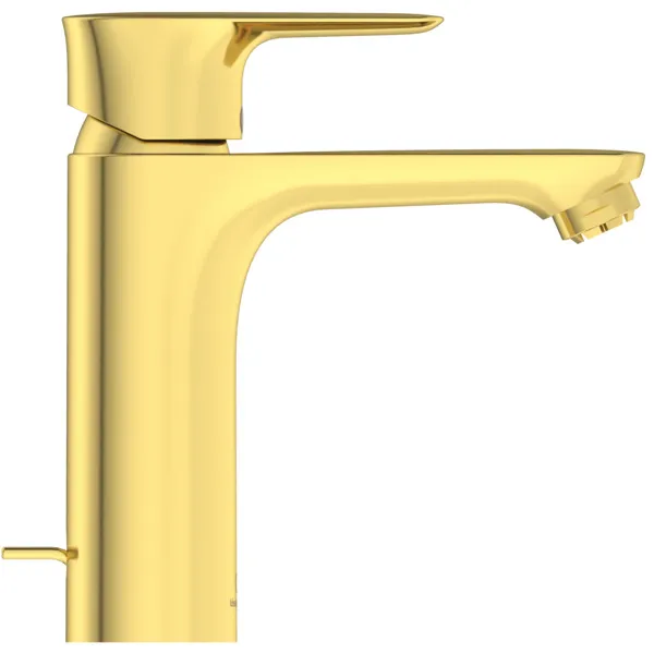 Ideal Standard Waschtischarmatur Connect Air Grande, Niederdruck, 5l/min, Brushed Gold