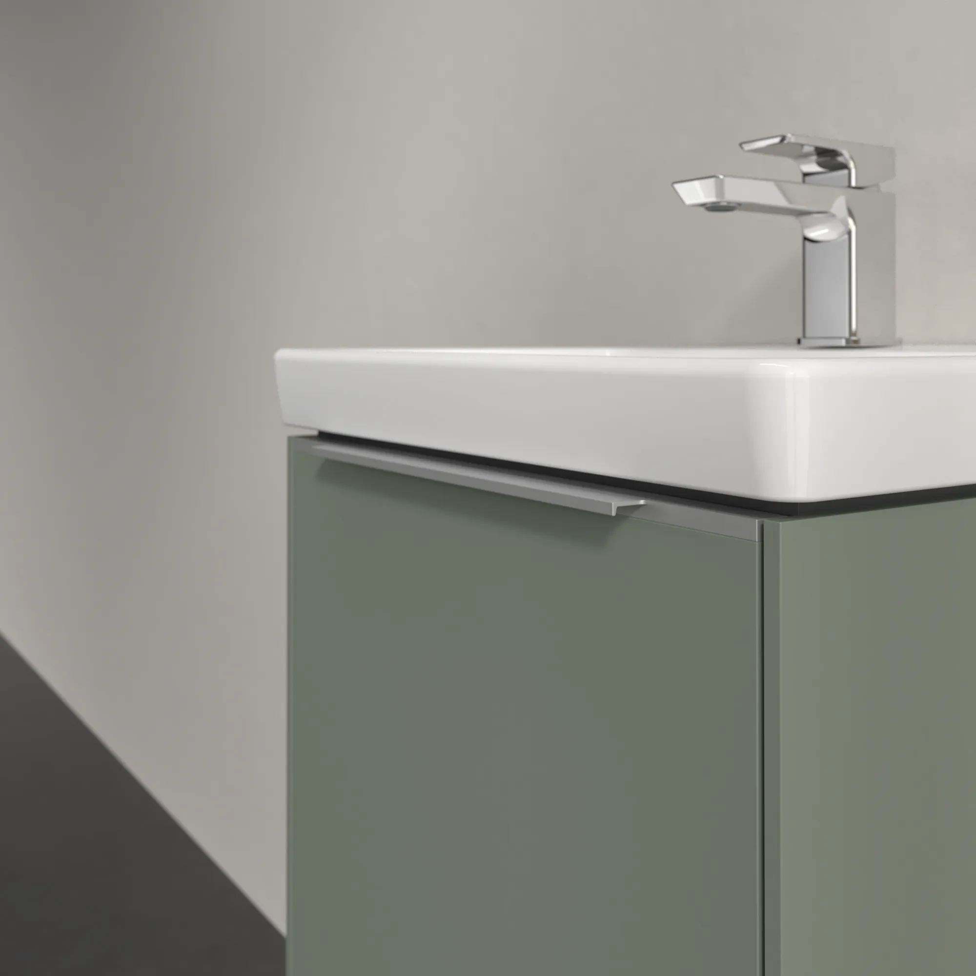 Villeroy & Boch Subway 3.0 Waschbeckenunterschrank C58100 Soft Green