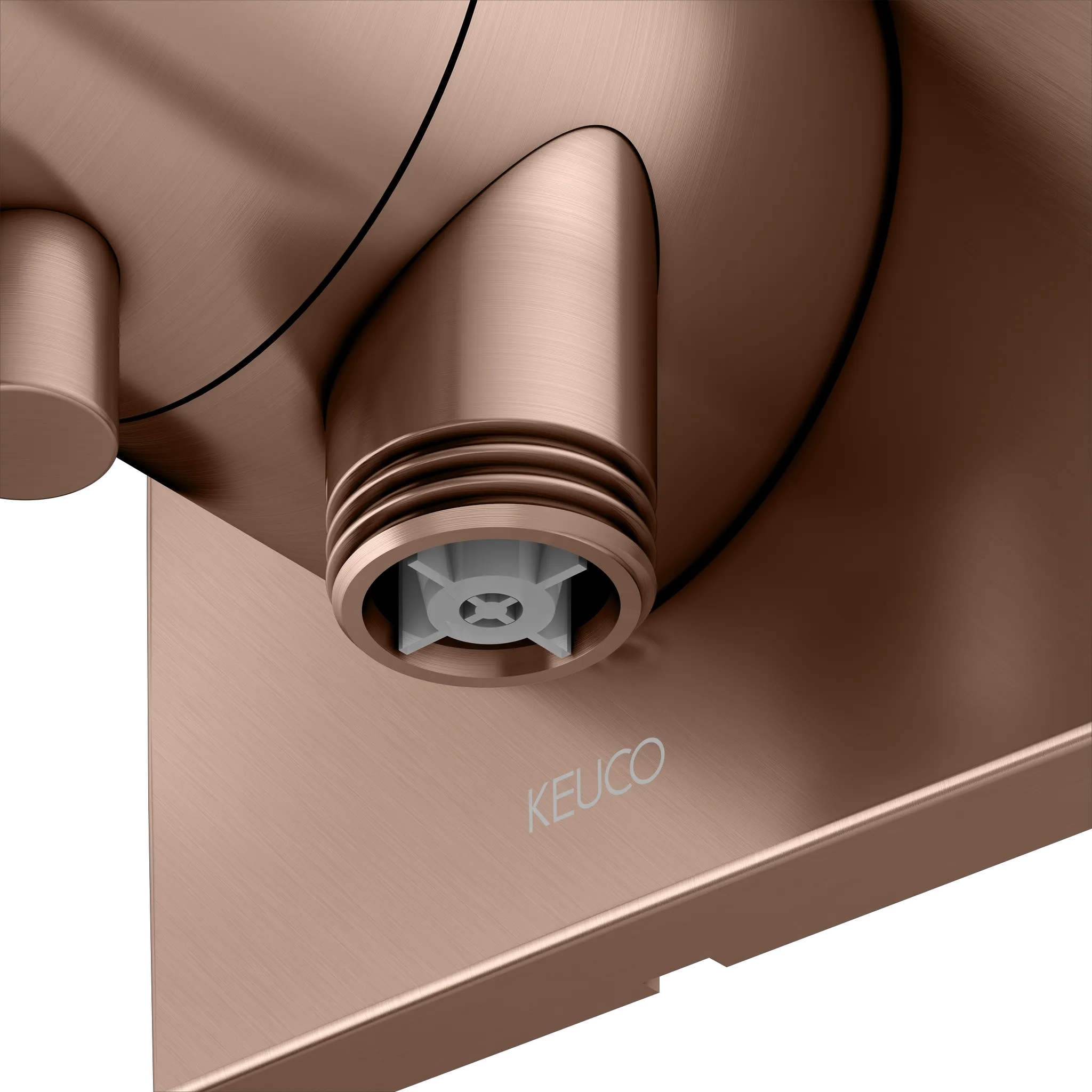 IXMO Absperrventil UP DN15 IXMO Comfort, eckig Rotgold geb. IXMO Absperrventil UP DN15 IXMO Comfort, eckig Rotgold geb.