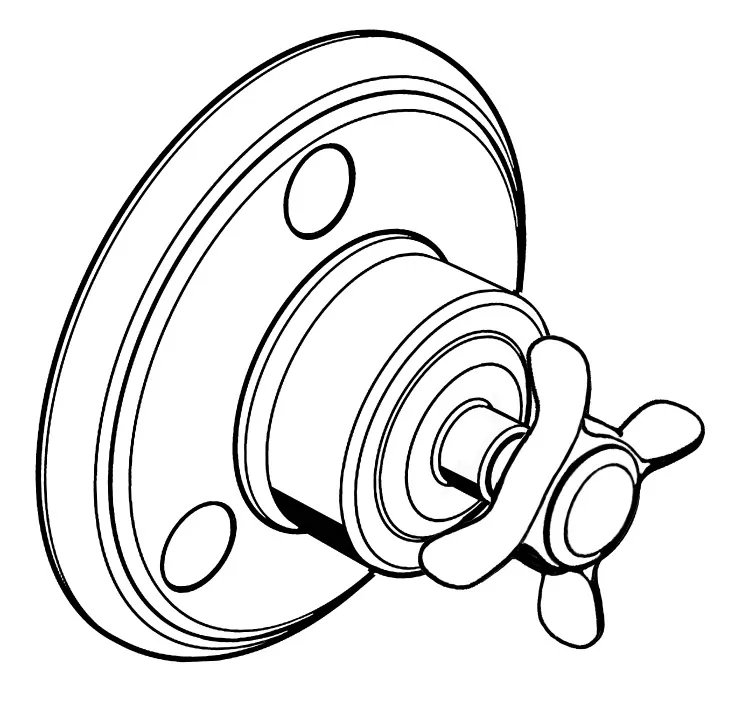 Vierwegeumstellung UP Axor Montreux Quattro/Trio F-Set chrom Vierwegeumstellung UP Axor Montreux Quattro/Trio F-Set chrom