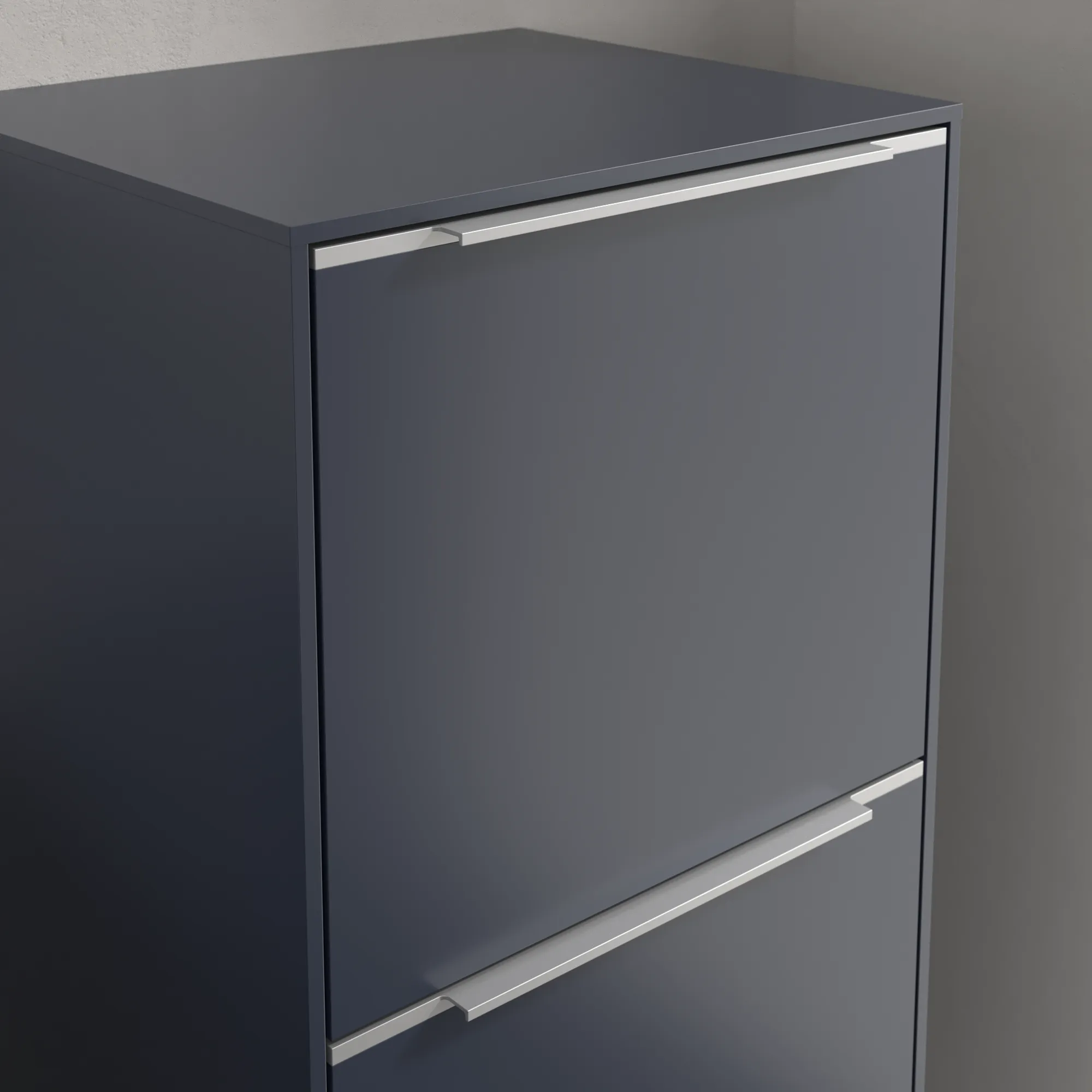 Villeroy & Boch Seitenschrank „Subway 3.0“ 40 × 86 × 36,2 × 36,2 cm 1 Auszug, 1 Tür, Anschlag (Scharnier) rechts, 1 Tür, Anschlag rechts